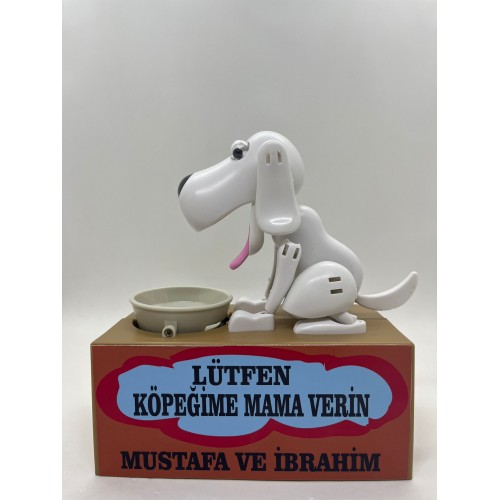 Kişiye Özel Para Yiyen Köpek Kumbara