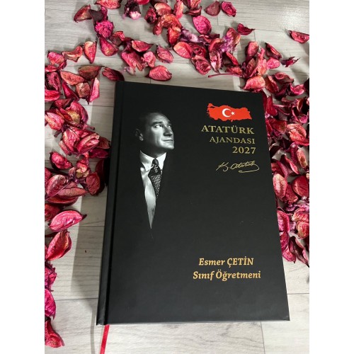 İsme Özel Atatürk Ajandası