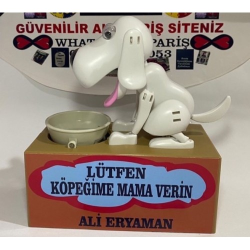 Kişiye Özel Para Yiyen Köpek Kumbara