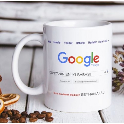 Kişiye Özel Google Kupa Bardak
